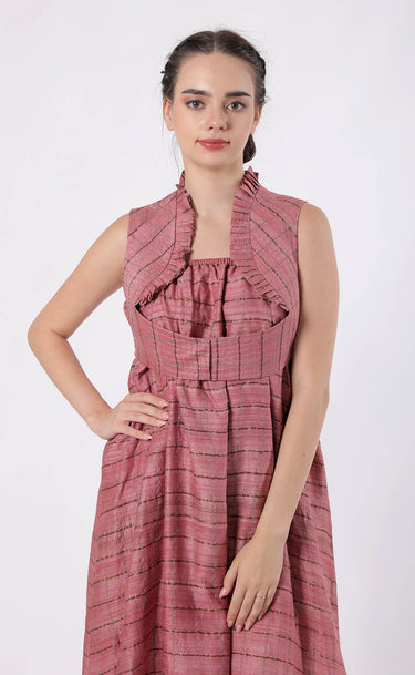 2-in-1 Maxi dress with shrug
